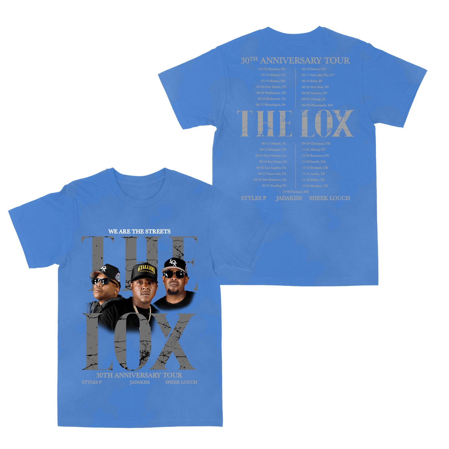 We Are The Streets "Vintage Blue" Tee