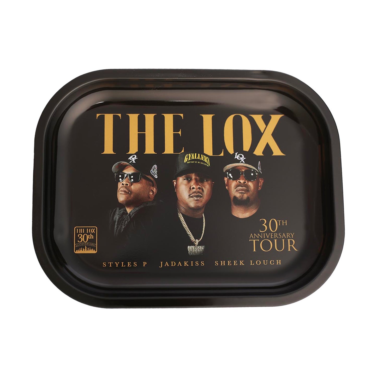 The Lox 30 Year Anniversary "Rolling Tray" 5.5 x 7 Inches